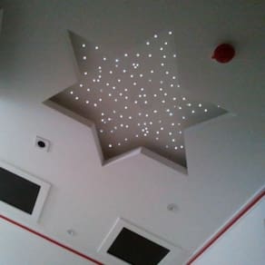 Fibra Ótica Kit Noite Estrelado Decoração Quarto Bebê 80 Rgb