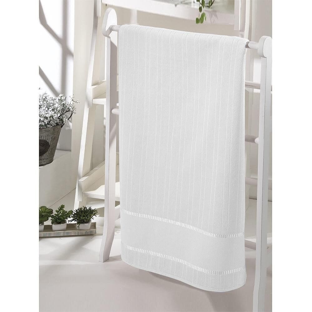 Toalha Para Bordar De Rosto Bella Dohler Branco