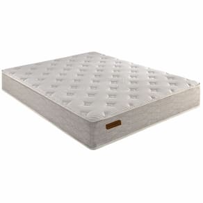 Colchão Queen Macio 158cm X 198cm X 30cm Bege
