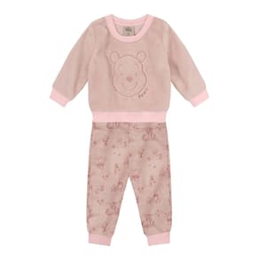 Conjunto Infantil Do Ursinho Pooh Rosa Brandili