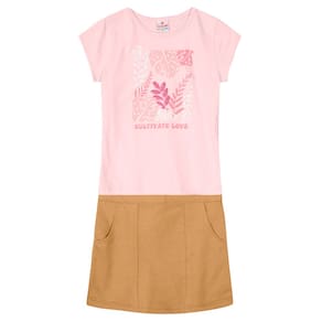 Conjunto infantil menina com shorts saia Brandili