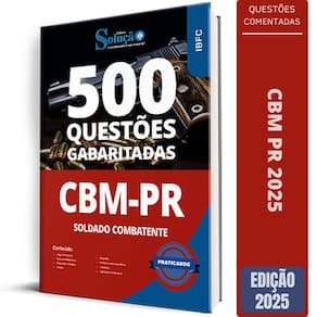 Caderno Questões Cbm Pr 2025 Soldado Combatente Questões
