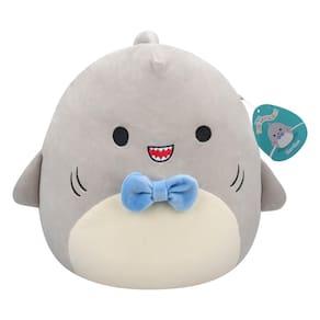 Brinquedo de pelúcia Squishmallows Gordon The Grey Shark 19cm