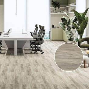 Piso Vinílico Colado Comercial 17,7cm X 0,3cm X 121cm Job - caixa com 2,82m2 - Sud