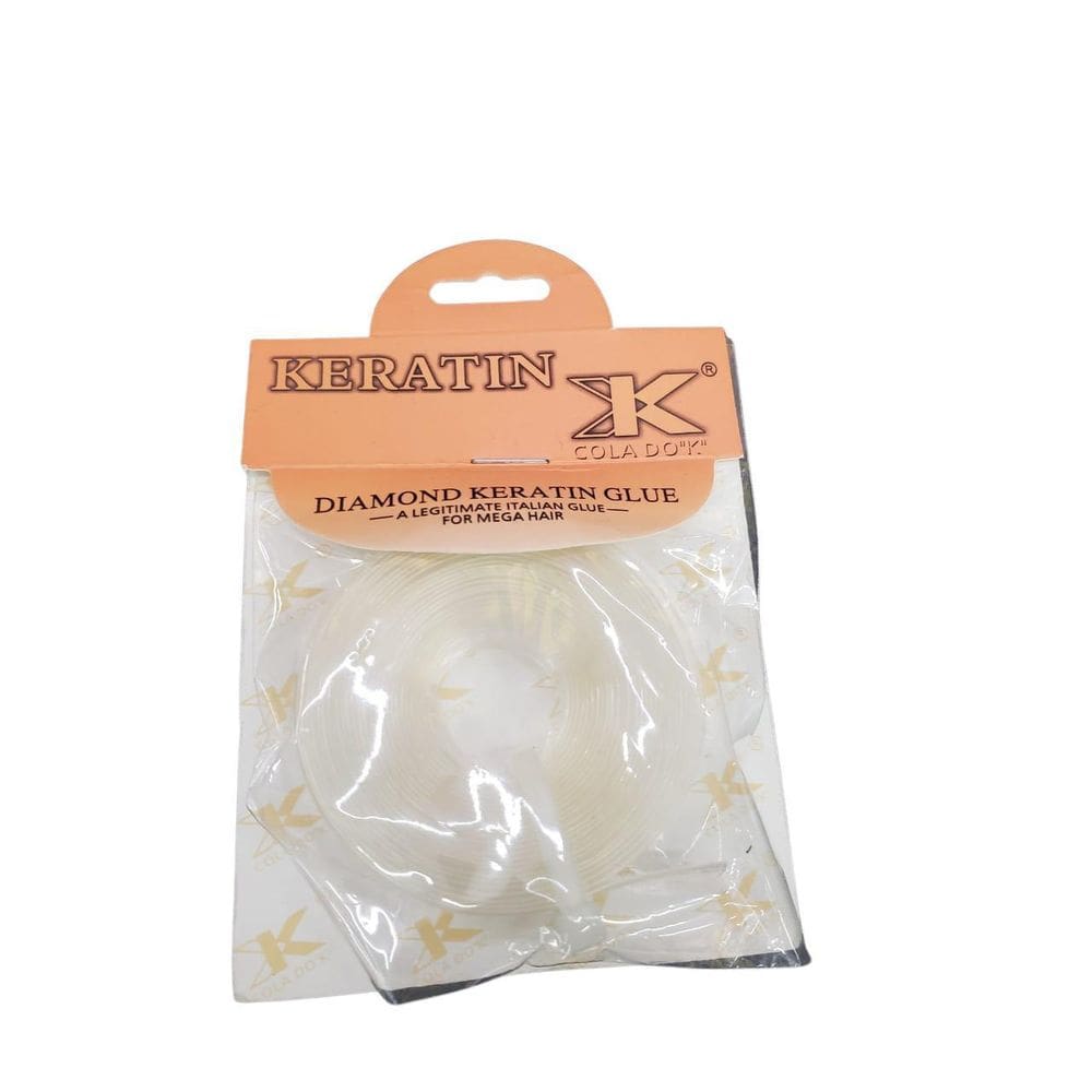 Cola Queratina Fita K Mega Hair Transparente- 3 Metros