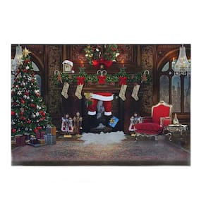 Fundo Fotográfico Tecido Sublimado Gigante 3D Natal 3,00