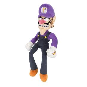 Brinquedo de pelúcia Sanei Super Mario All Star Collection Waluigi 12,5 cm