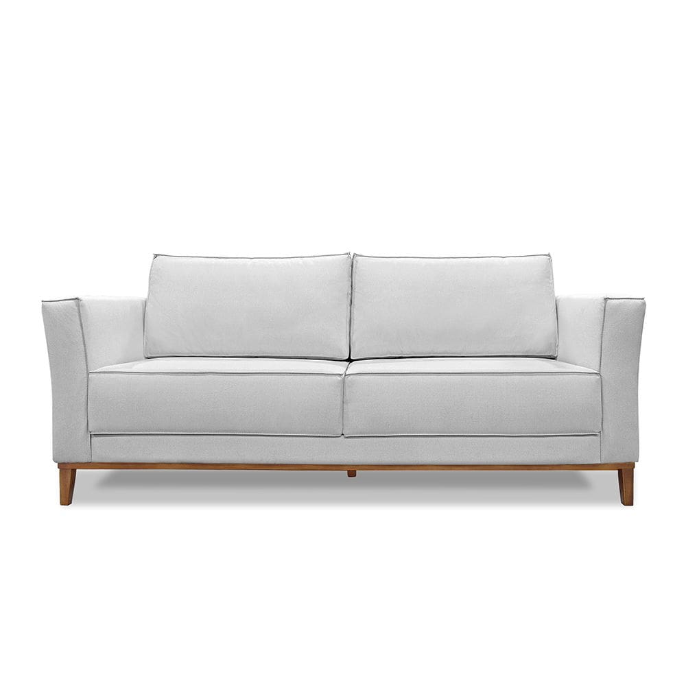 Sofá Barão 3 Lugares 2,30 Linho - Lucadi Home