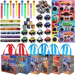Conjunto de lembrancinhas de festa Vanblue Truck Car com tema de 110 unidades para crianças