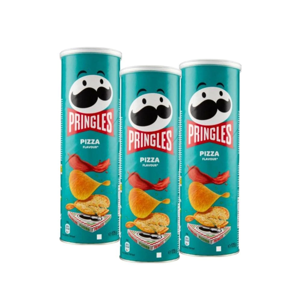 Batata Pringles Pizza Importada 175g - 3 unidade