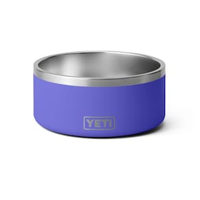 Taça para cães YETI Boomer 8 em aço inoxidável 1,9 L violeta ultramarino