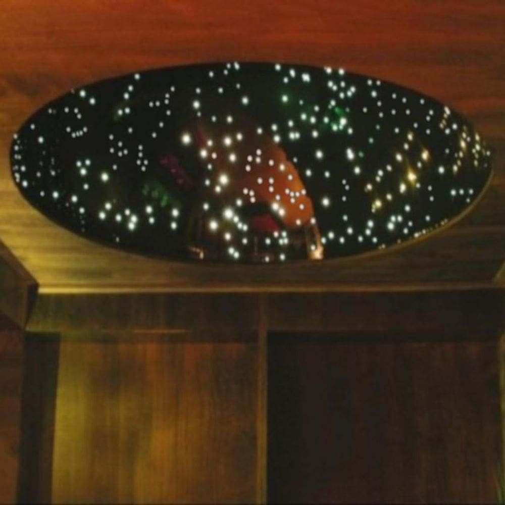 Iluminação Noite Estrelada 600 Fibra Ótica Estrelado Branco