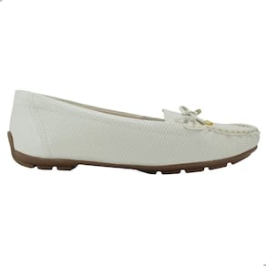 Mocassim Modare Galy Pele Strench Branco Off