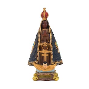 Nossa Senhora Aparecida 15cm - Enfeite Resina