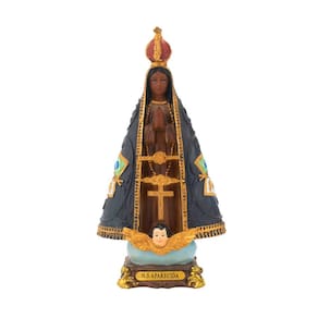 Nossa Senhora Aparecida 21cm - Enfeite Resina