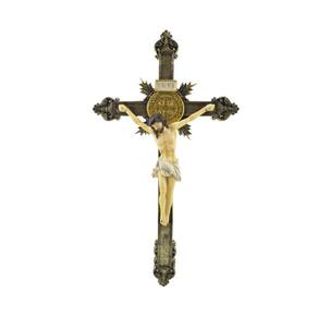 Crucifixo De Parede 39.5cm - Enfeite Resina