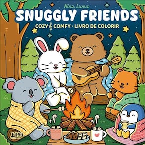 Snuggly Friends: Cozy & Comfy - Livro De Colorir (3004)