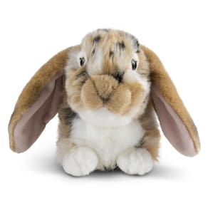 Animal de pelúcia Living Nature Brown Dutch Lop Eared Rabbit