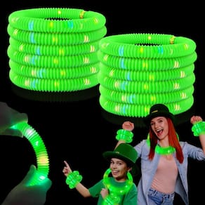 Lembrancinhas de festa Glow Sticks Kannove Green, 12 unidades para crianças