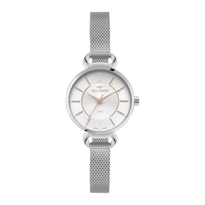 Relógio Technos Feminino Ref: 2035Nbp/1K Elegance Mesh