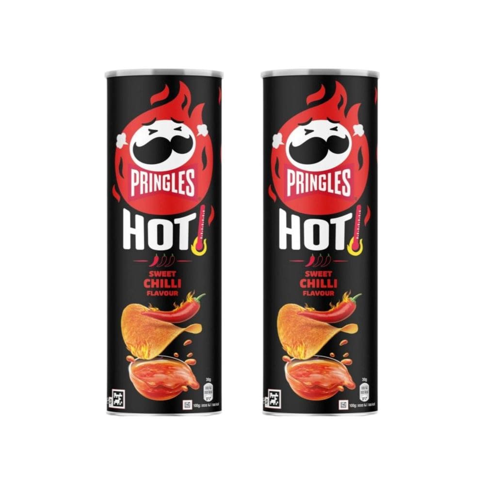 Batata Pringles Hot Sweet Cheese Importada 160g - 2 unidade