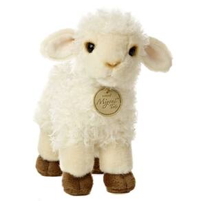 Bicho de pelúcia Aurora® Adorable Miyoni® Tots Baby Lamb 18 cm