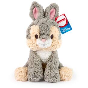 Brinquedo de pelúcia GUND Disney Thumper Bunny Rabbit 25 cm cinza