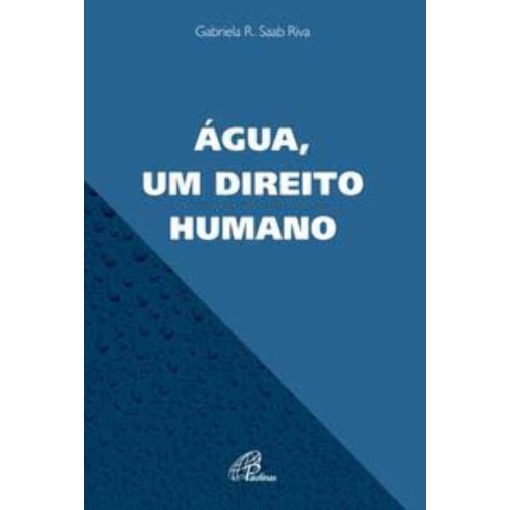 Água, Um Direito Humano