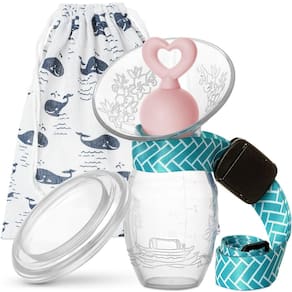 Bomba de mama manual Bumblebee com caixa de presente Milk Saver de 90 ml