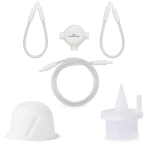 Acessórios para bomba de mama BabyBuddha Triple Bundle, 10 peças
