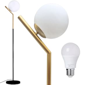 Luminária Piso Chão 164Cm Jabuticaba Globo Gimpo
