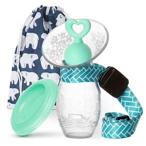 Bomba de mama manual Bumblebee com caixa de presente Milk Saver de 90 ml