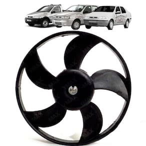 Ventoinha Radiador Palio 1996 1997 1998 2000 2001 Sem Ar