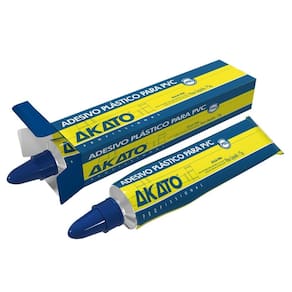 Cola Adesivo Plástico Para Pvc Em Bisnaga 75G - Akato