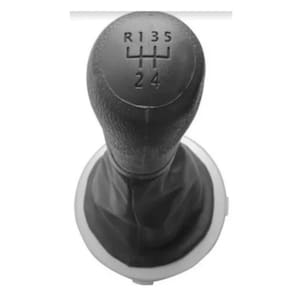 Manopla Bola + Coifa Câmbio Gol Voyage Parati G5 Fox Preta