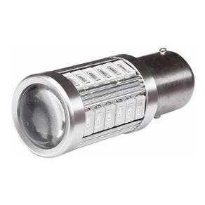 Lampada Led Para Freio Base 67 33 Leds Vermelho 1 Polo - Un.
