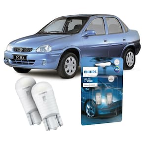 Par Lâmpada Led Farolete Corsa Philips Ultinon