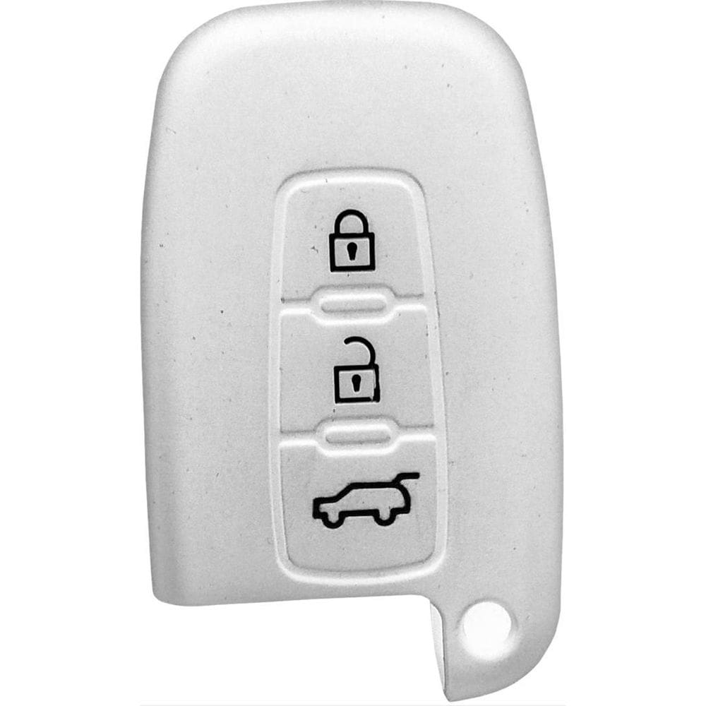 Capa Silicone Hyundai/Kia Motors  Branco 