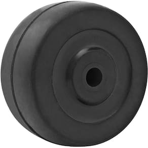Roda De Borr. 2 Leve 25Kg Eixo Bucha 6Mm Borr. Preta Vonder