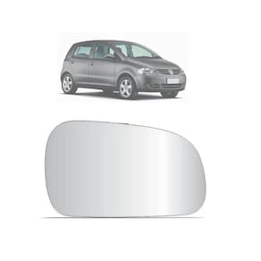Vidro Retrovisor Com Base Fox 11/ Jetta 12/ Polo 12/ Lado Di