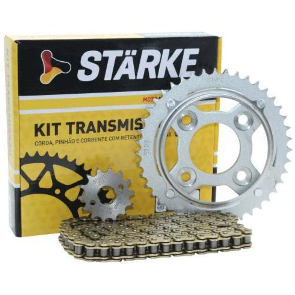 Kit Relação Moto Cg 125 Fan Cargo 2009 A 2013 Com Retentor