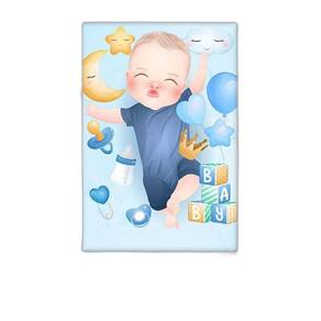 Painel Retangular Tecido 3D Chá De Bebê 1,50 X 2,20 Frt-5319
