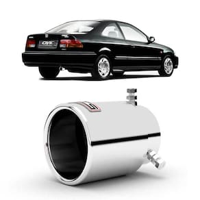 Ponteira De Escapamento Honda Civic 1996 Até 2000 Outs Parts