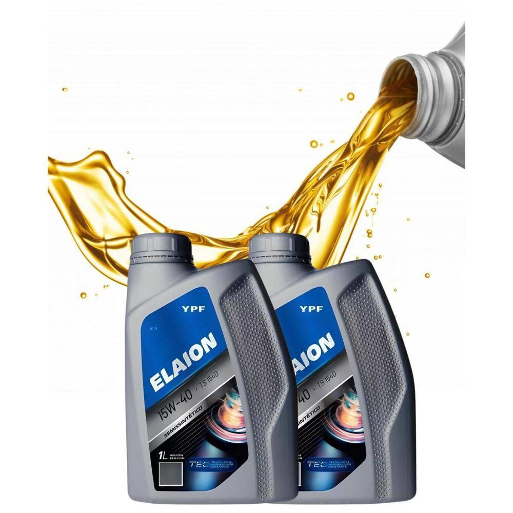 2X Óleo Lubrificante 15W40 Sn Elaion Ts1540 Semissintético