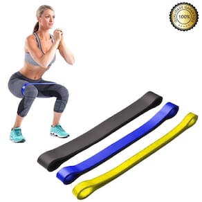 Kit 3 Super Mini Band Extensor Elástico Tonificador Muscular