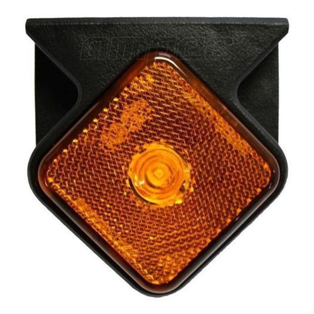 Kit 10 Lanternas Lateral Carreta Guerra Led Com Suporte