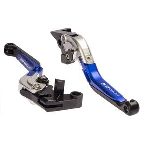 Par Manete Dobravel Articulado Gravado A Laser Moto F750Gs