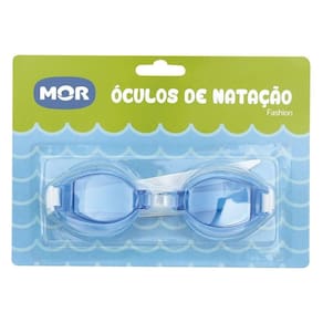 Óculos De Natação Fashion Mor Infantil Azul - 1896Az