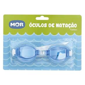 Óculos De Natação Fashion Mor Infantil Azul - 1896Az