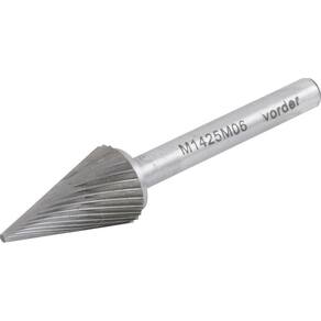 Lima Rotativa Cônica 16Mmx25Mm Com Haste 6Mm - Vonder